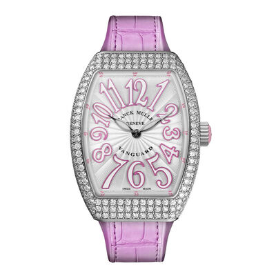 Franck Muller Vanguard Classic Silver Dial Watch, 32mm x 42.3mm