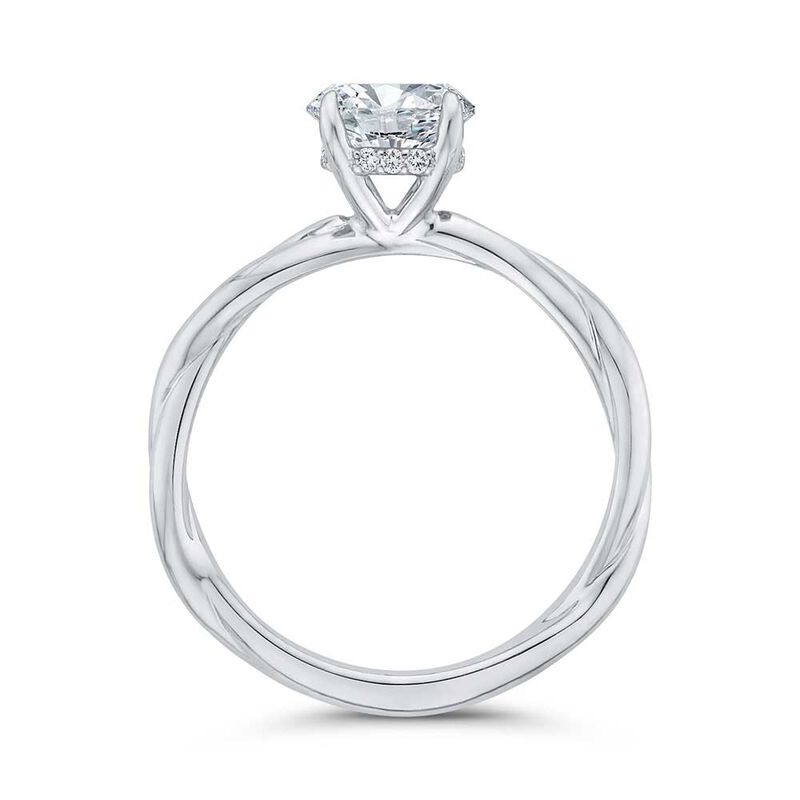 Bella Ponte Diamond Engagement Ring Setting 14K image number 3