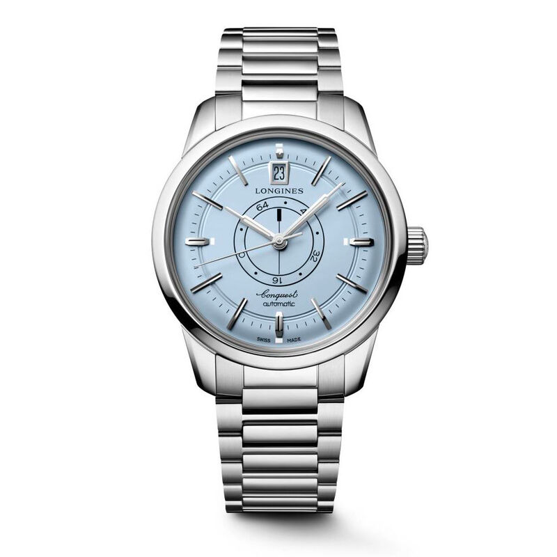 Longines Conquest Heritage Central Power Reserve Blue Dial Watch, 38mm image number 0