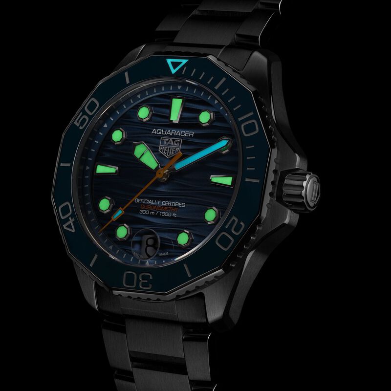 TAG Heuer Aquaracer Professional 300 Blue Dial, Stainless Steel Watch, 42mm image number 6