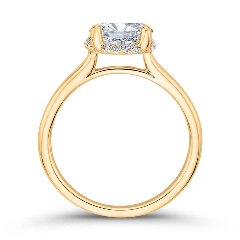Bella Ponte "The Whisper" Diamond Engagement Ring Setting 14K image number 3