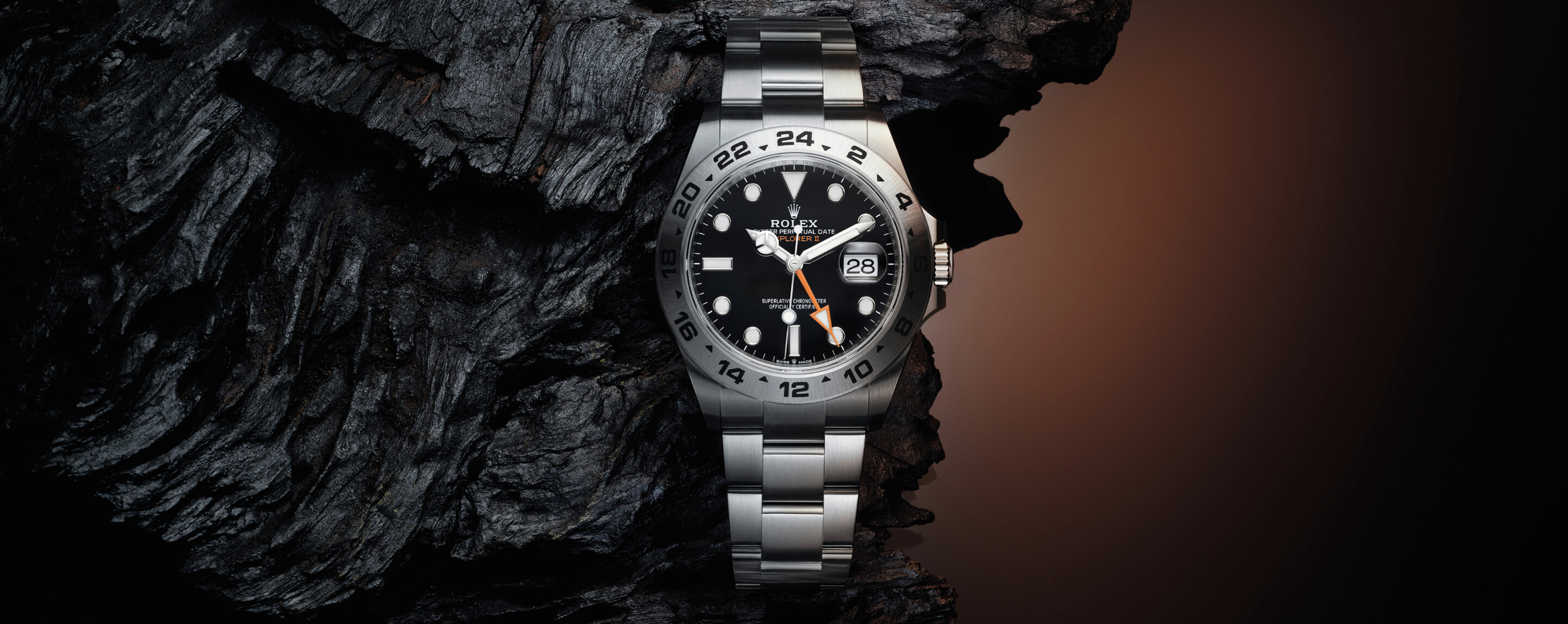 Rolex Explorer ii - beauty shot