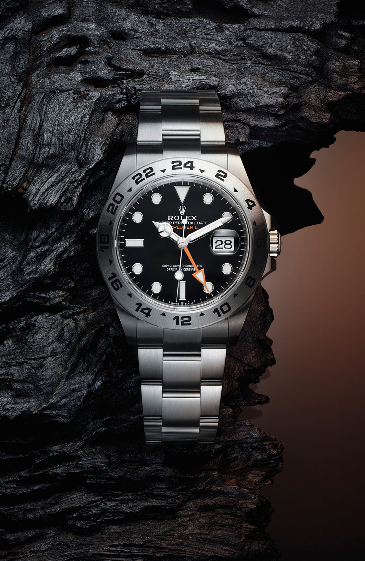 Rolex Explorer ii - beauty shot