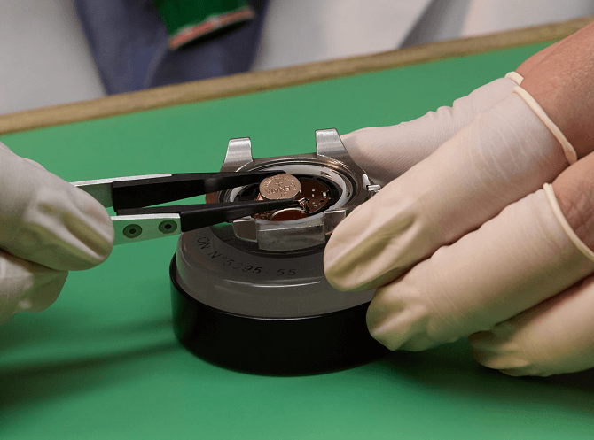 Watch battery replacement