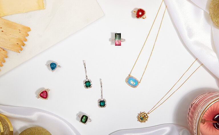Kaleidoscope Gemstone Jewelry