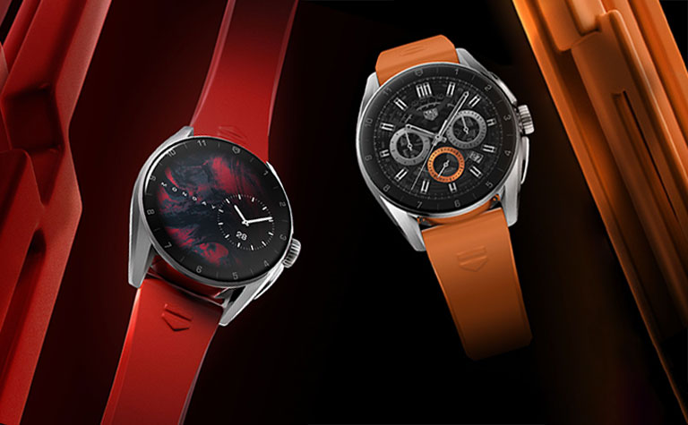 TAG Heuer Connected Red & Orange Watches