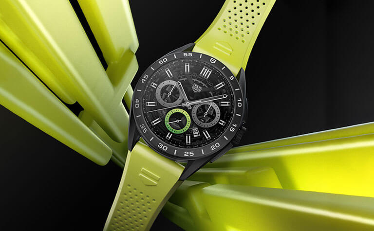 TAG Heuer Connected Lime Yellow Watch