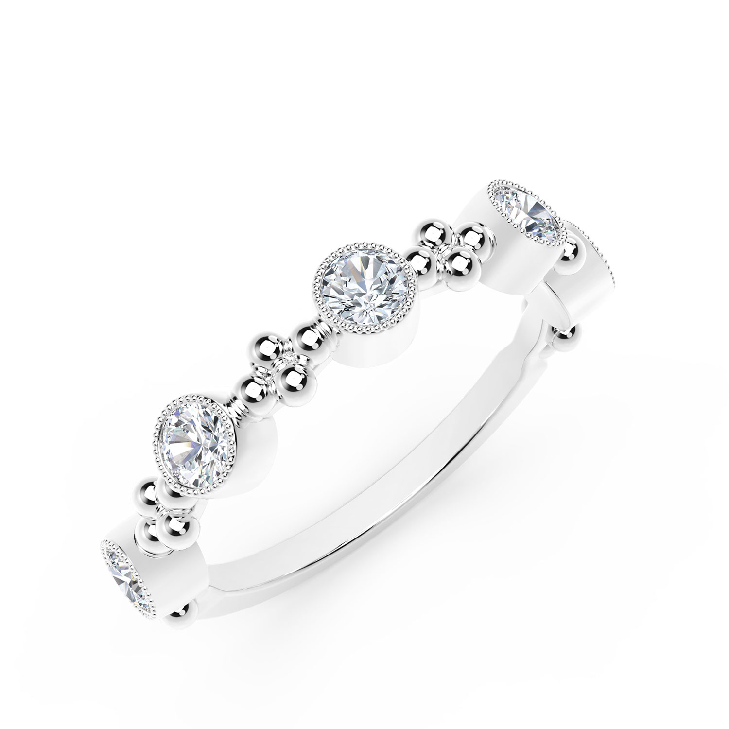5-Stone Diamond Ring 18K