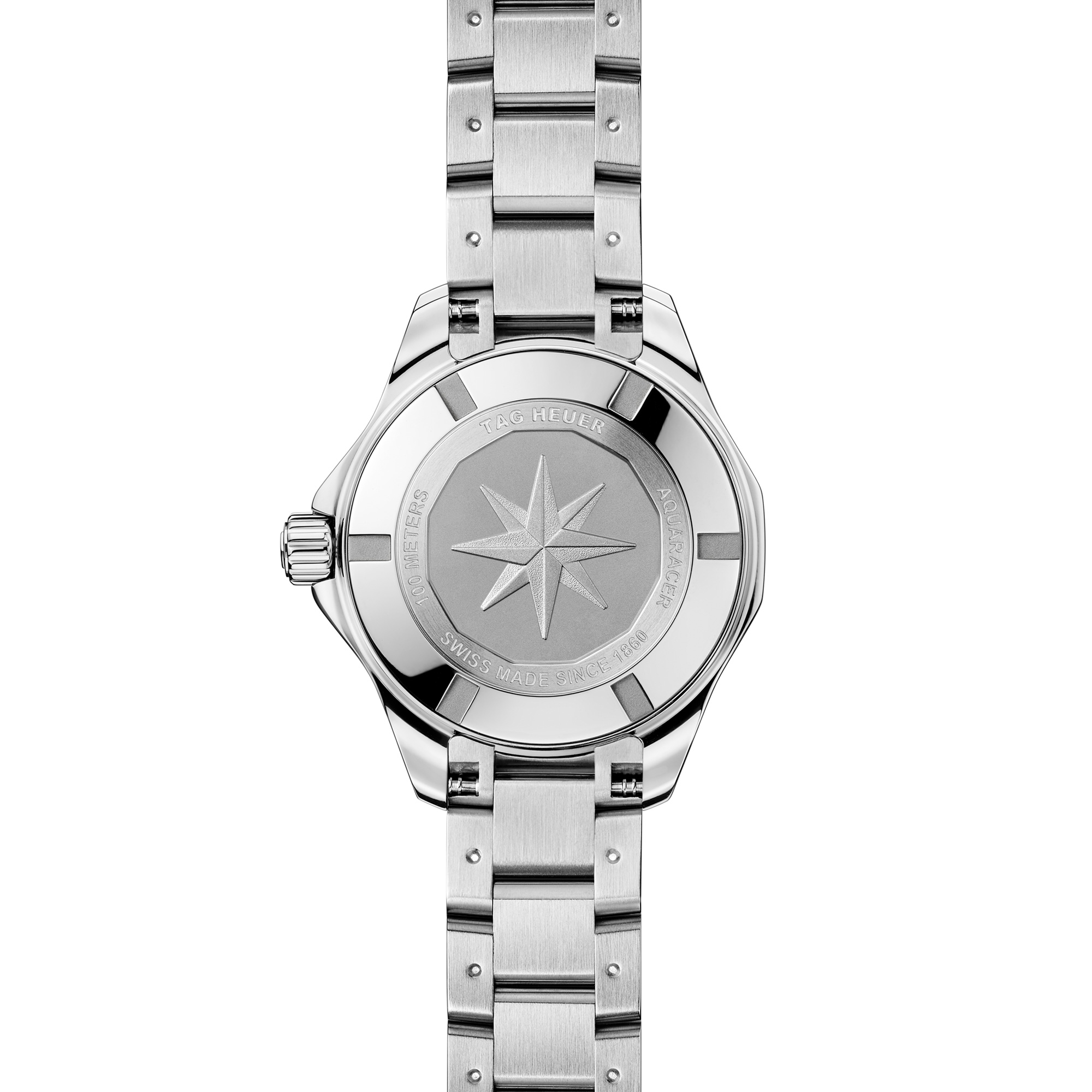 TAG Heuer Aquaracer Professional 100 Solargraph White Dial Watch, 28mm