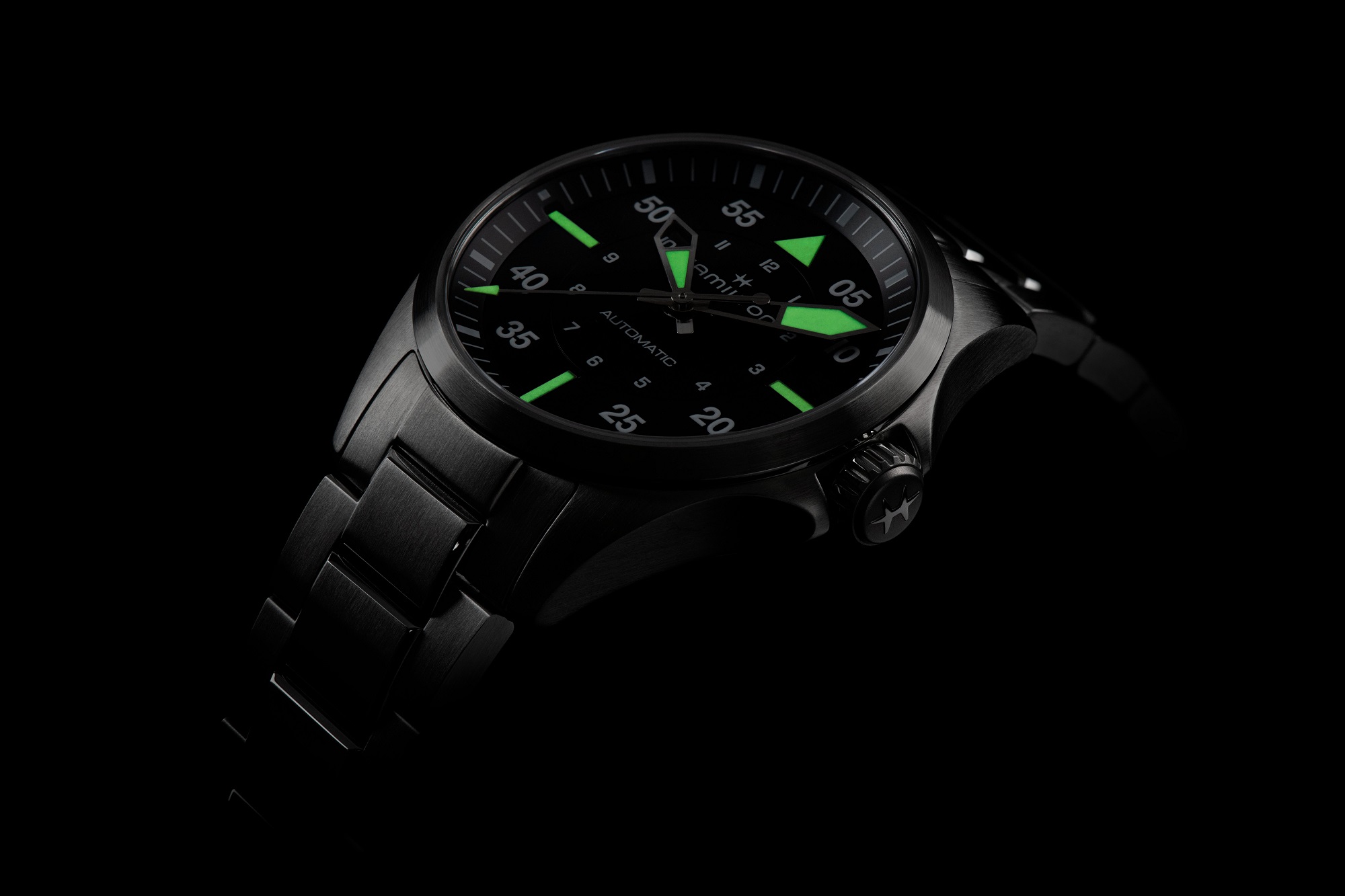 Hamilton Khaki Aviation Pilot Auto Black Dial Watch, 36mm