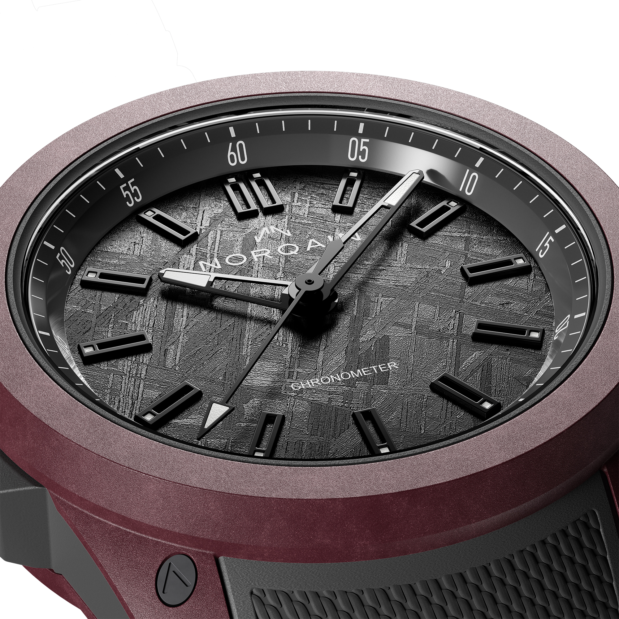 NORQAIN Wild One Meteorite Special Edition Anthracite Dial Watch, 42mm