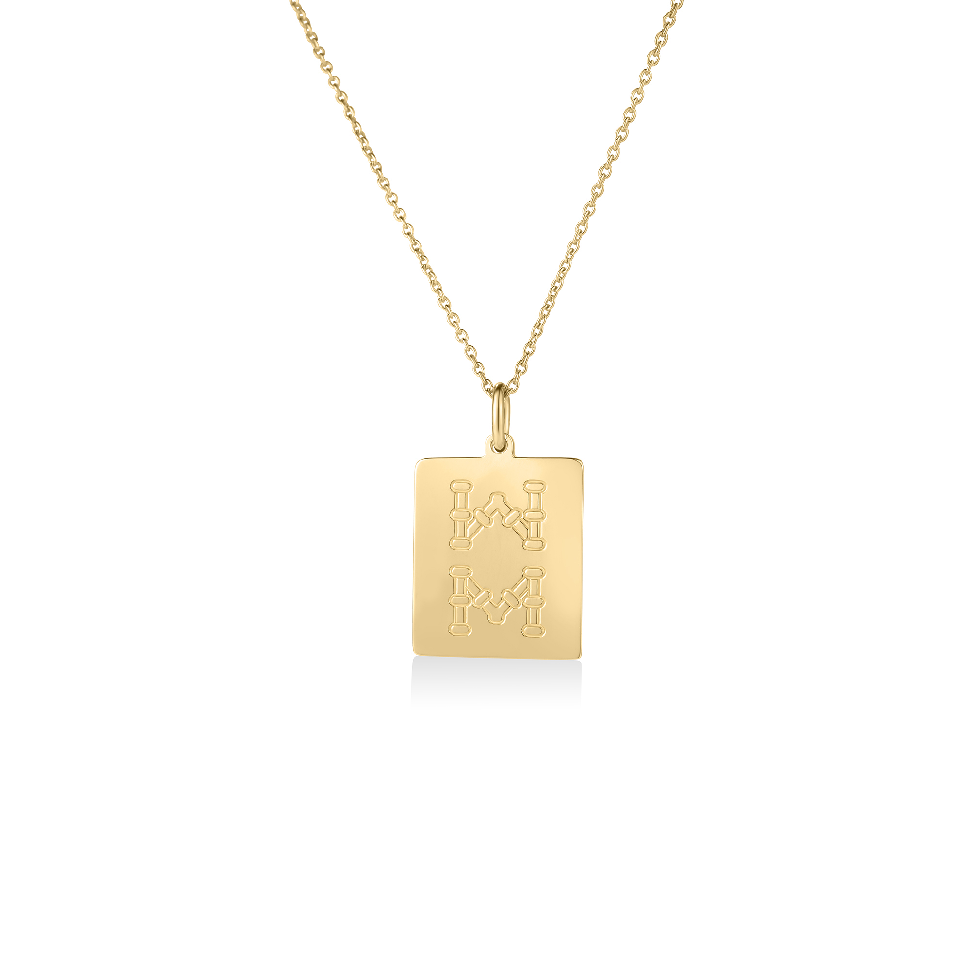 Roberto Coin 18K Yellow Gold Tiny Treasures Bamboo Eight Mahjong