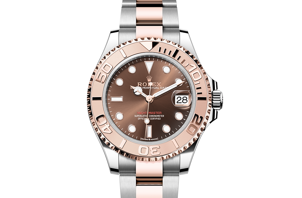 Rolex Yacht-Master 37 Yacht-Master Oyster, 37 mm, Oystersteel and Everose gold - M268621-0003 at Ben Bridge