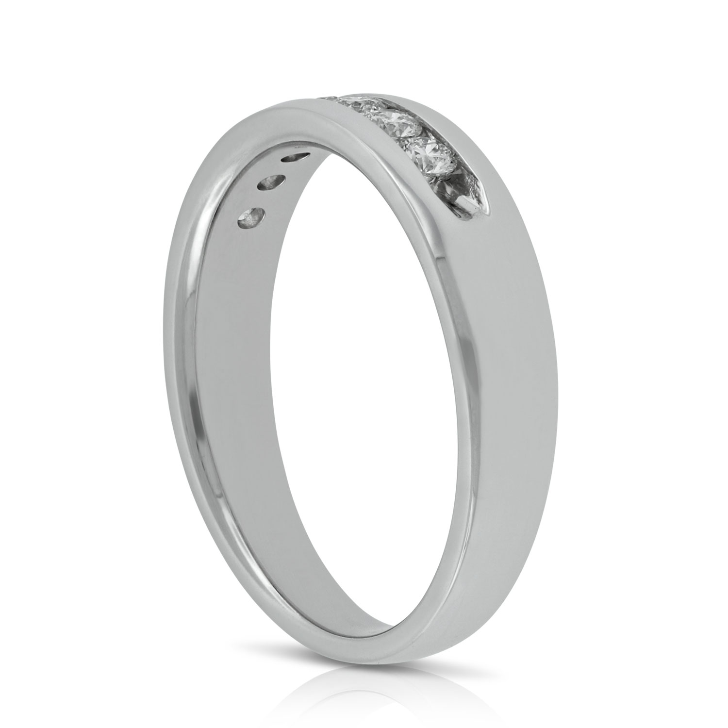 Men's Channel Set Diamond Band 14K, 1/2 ctw.