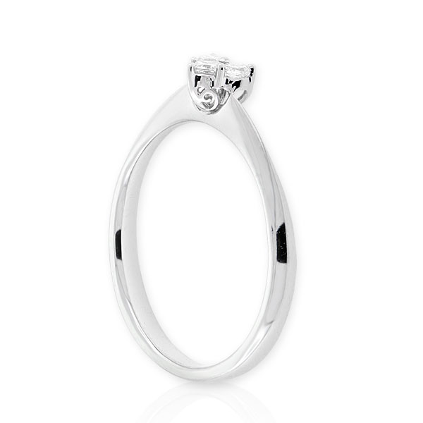 Heart Diamond Ring 14K