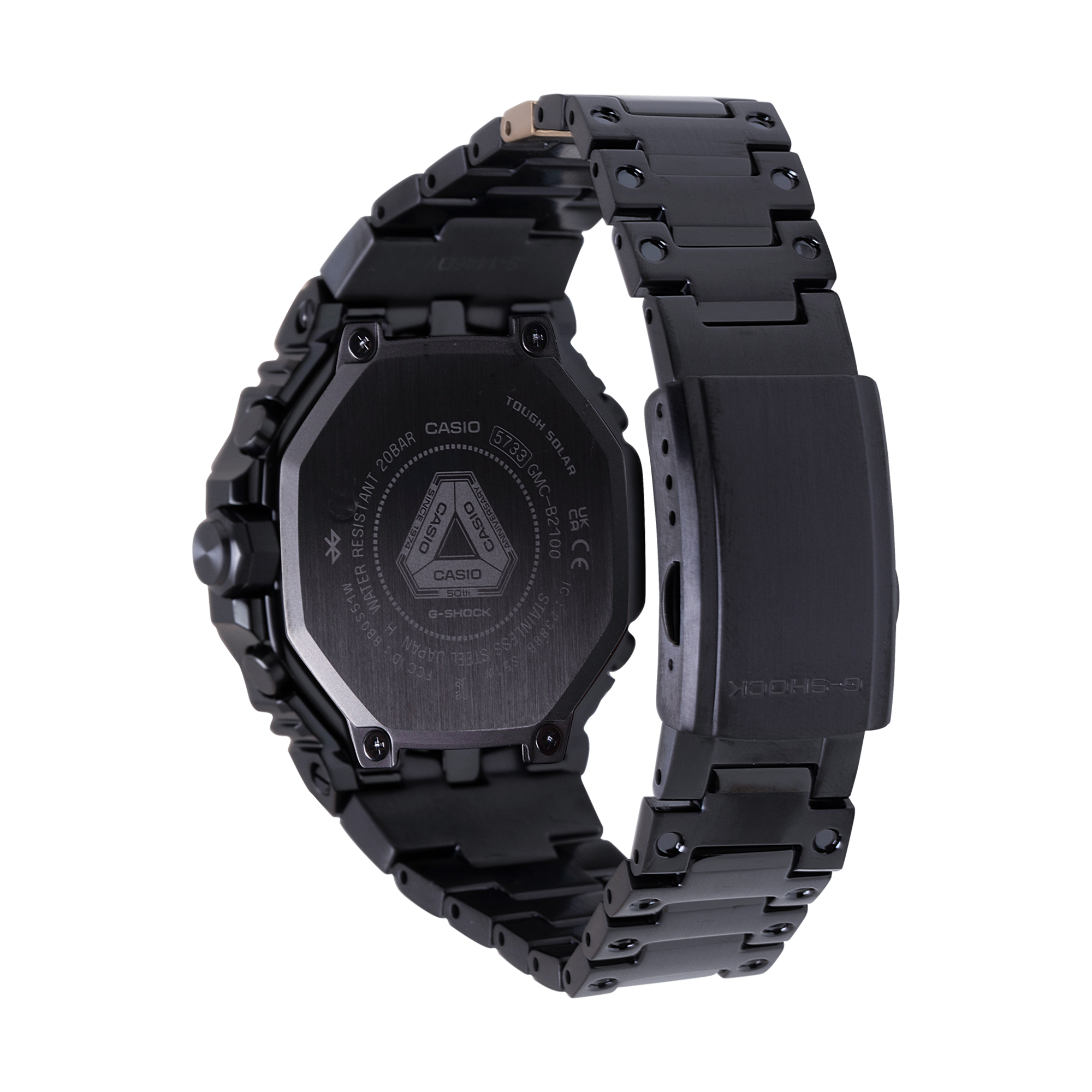 G-Shock Full-Metal 50th Anniversary Chronograph Black Dial Watch