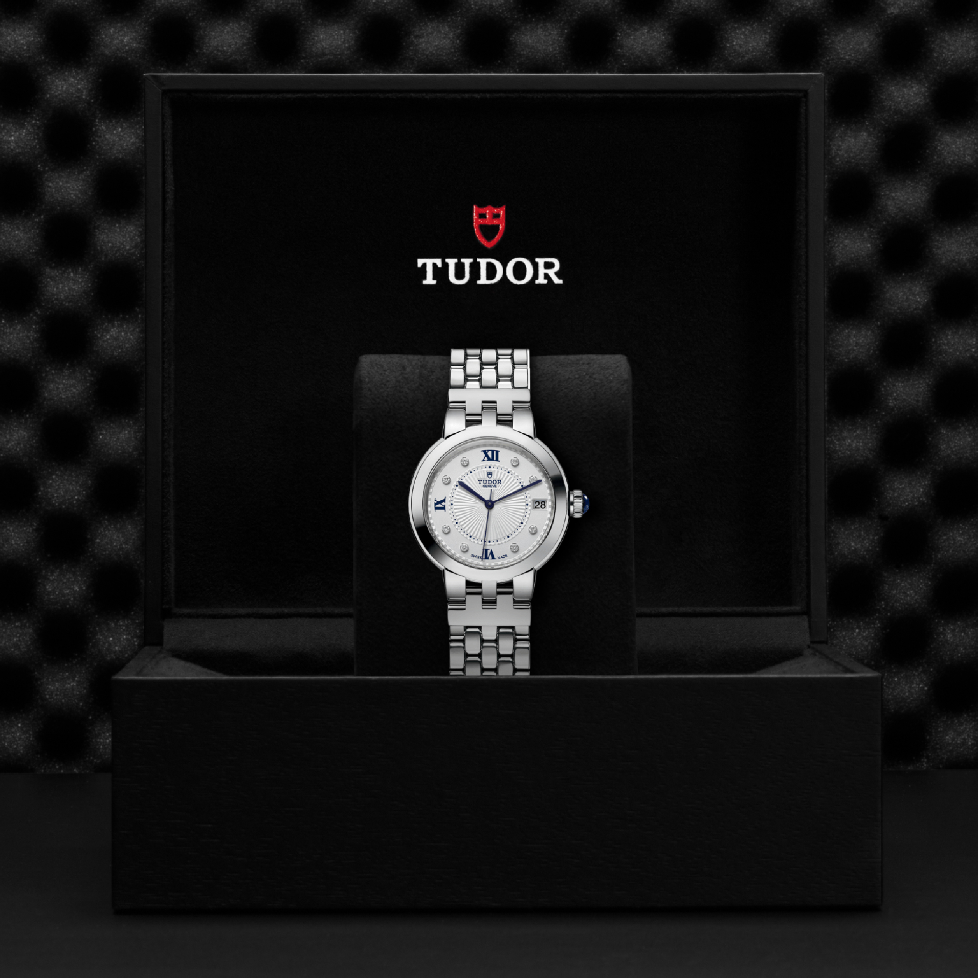 TUDOR Clair de Rose White Dial Watch, 34mm