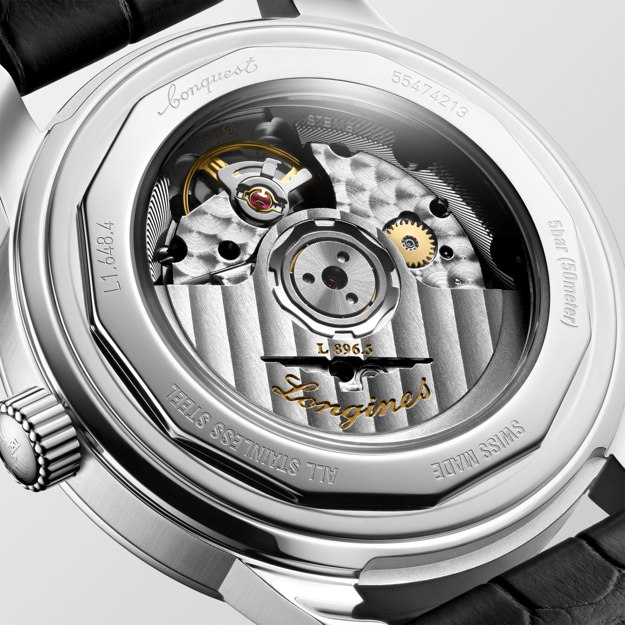 Longines Conquest Heritage Champagne Dial Watch, 38mm