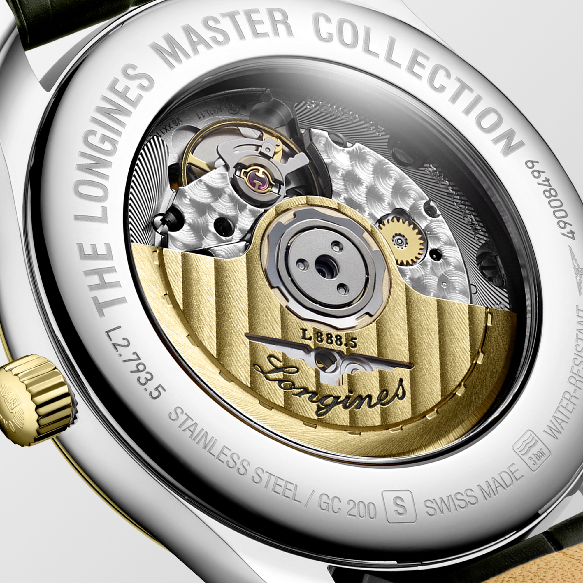 Longines Master Collection Silver Dial Watch, 40mm