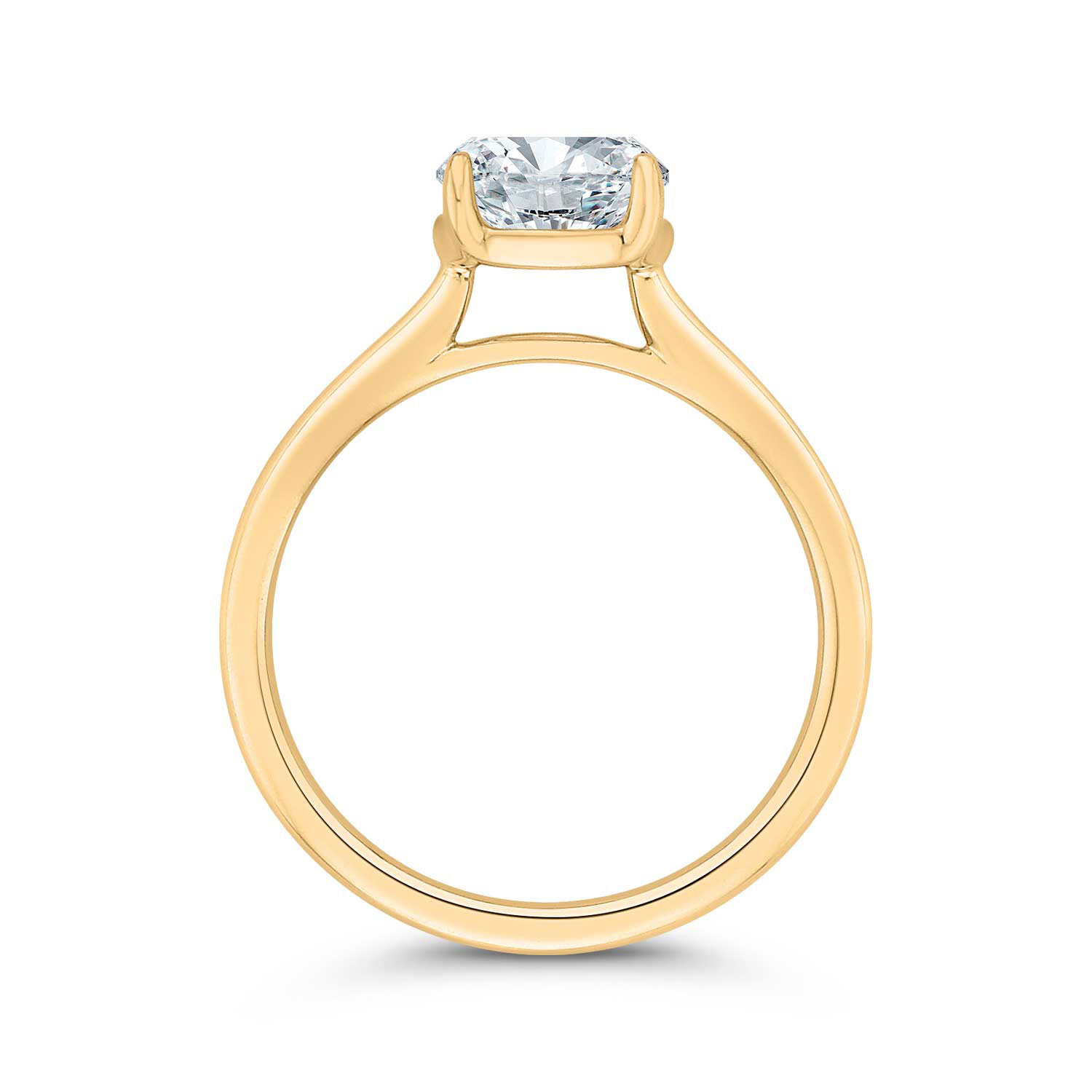 Bella Ponte "The Whisper"  Engagement Ring Setting 14K