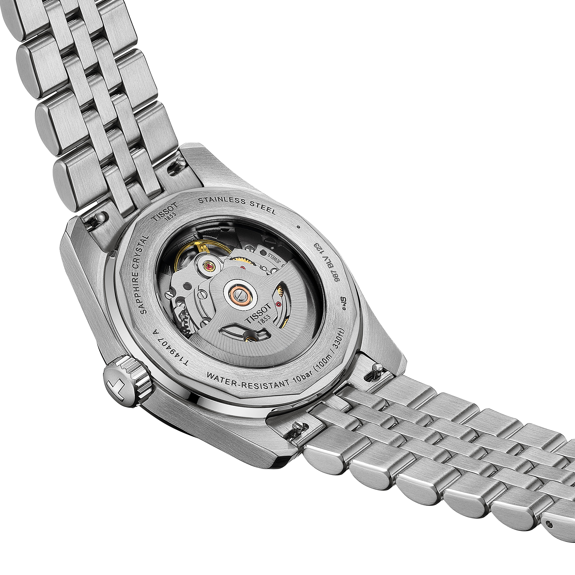 TISSOT PR516 Black Dial Watch, 38mm