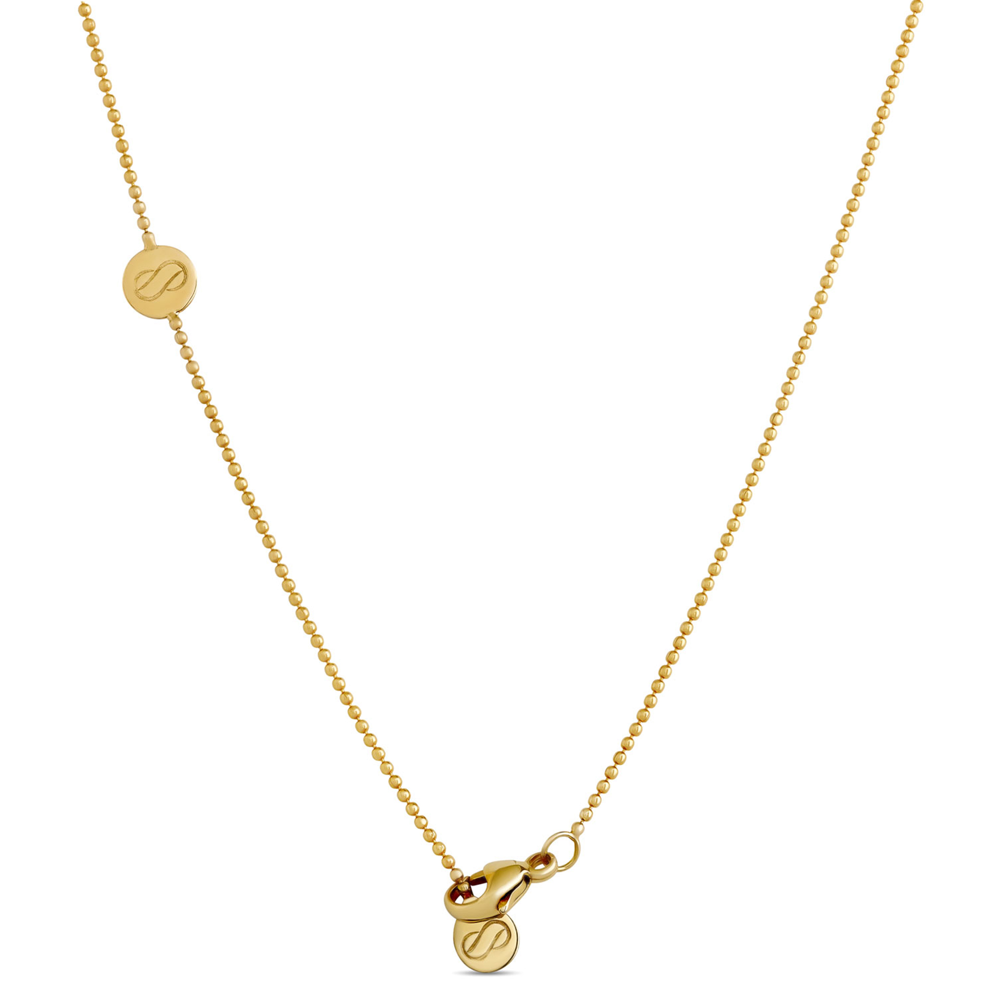 Twisted Circle Pendant with Round Diamonds, &frac12; Carat Total Weight, 18K Yellow Gold