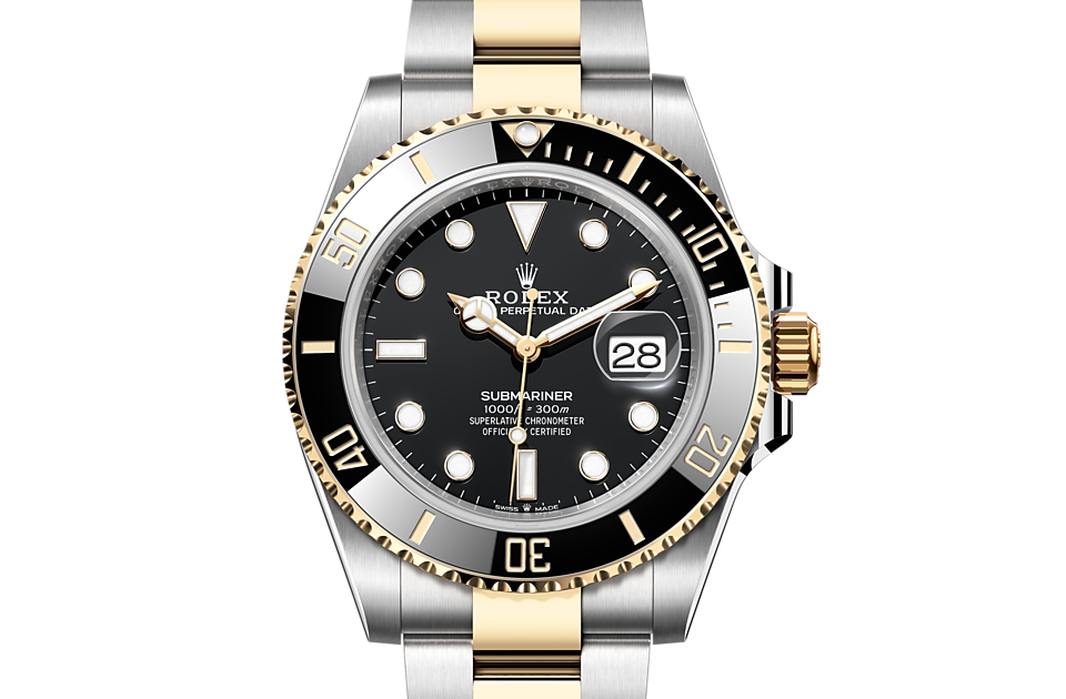 Rolex Submariner in Oystersteel and gold, m126613ln-0002