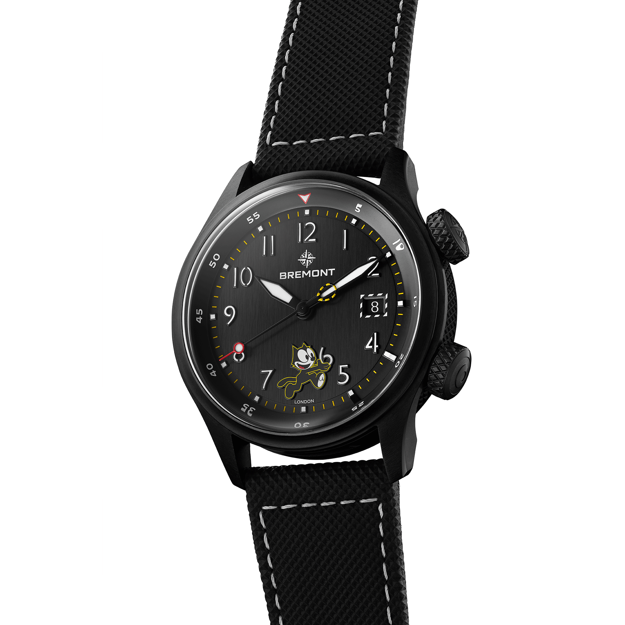 Bremont Altitude MB Meteor 'Felix The Cat' Black Dial Watch, 42mm
