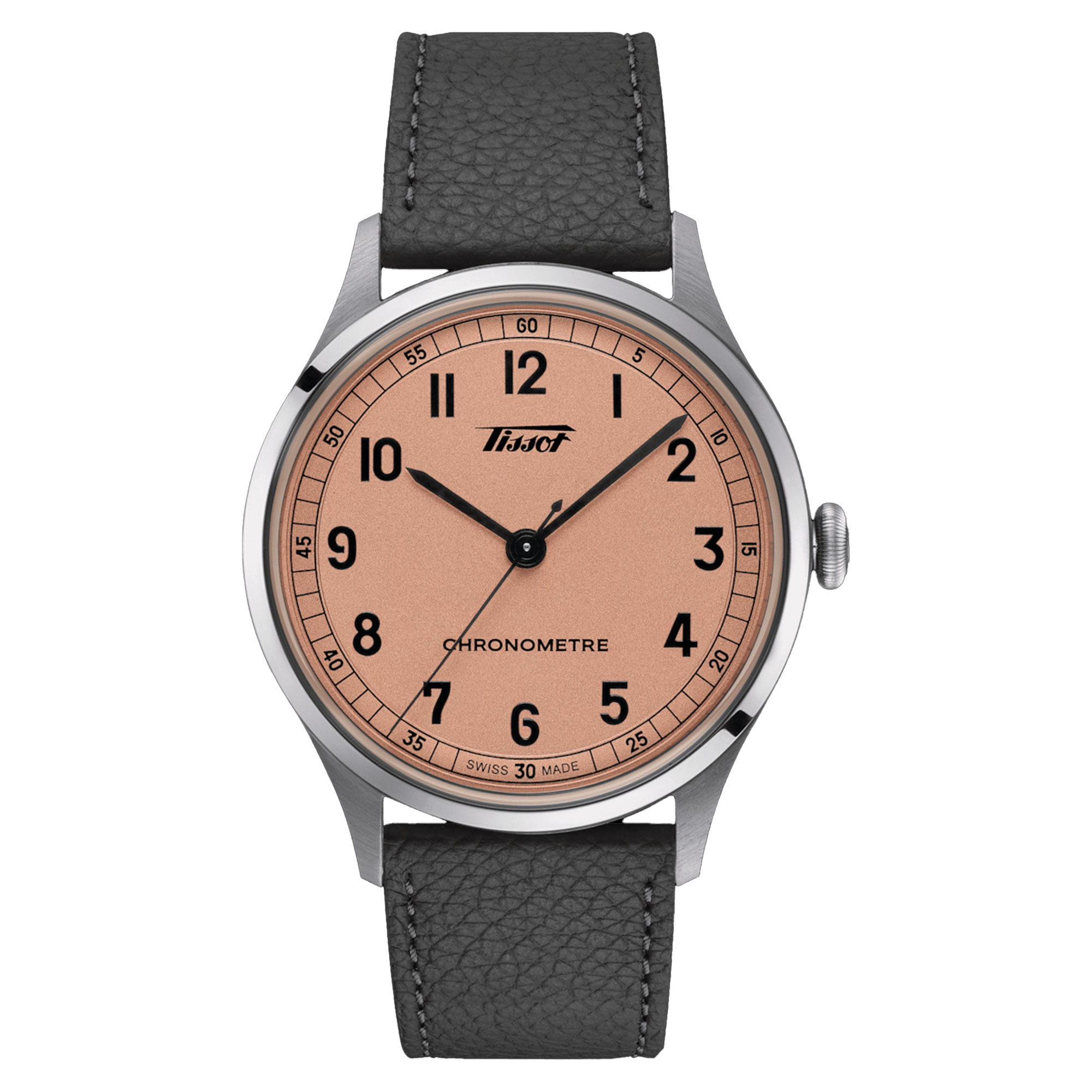 TISSOT Heritage 1938 Pink Dial Watch, 39mm