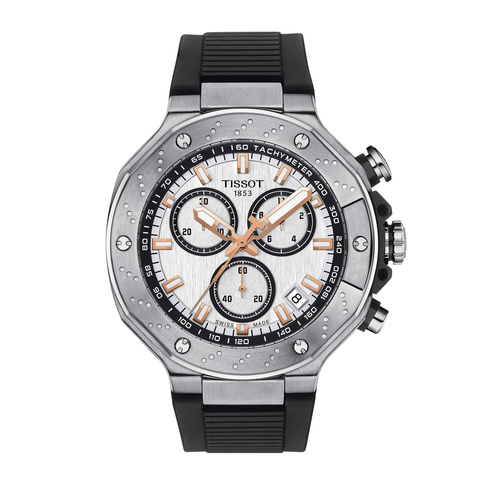 Tissot T-Race Chronograph White Dial, 45mm