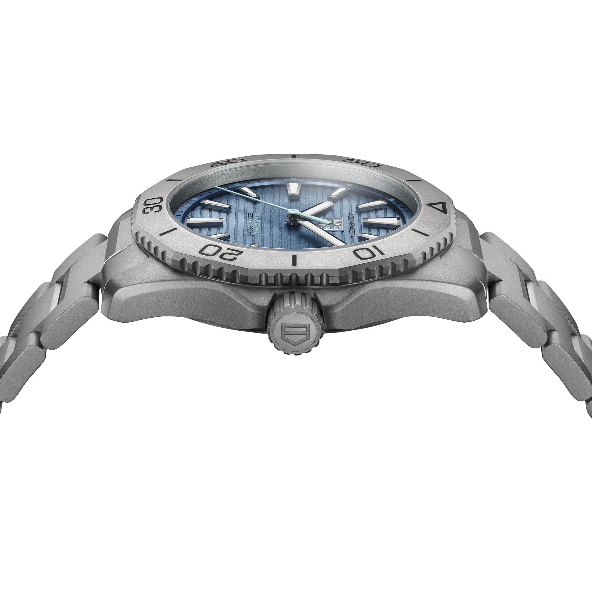 TAG Heuer Aquaracer Professional 200 Solargraph Blue Dial Watch, 40mm
