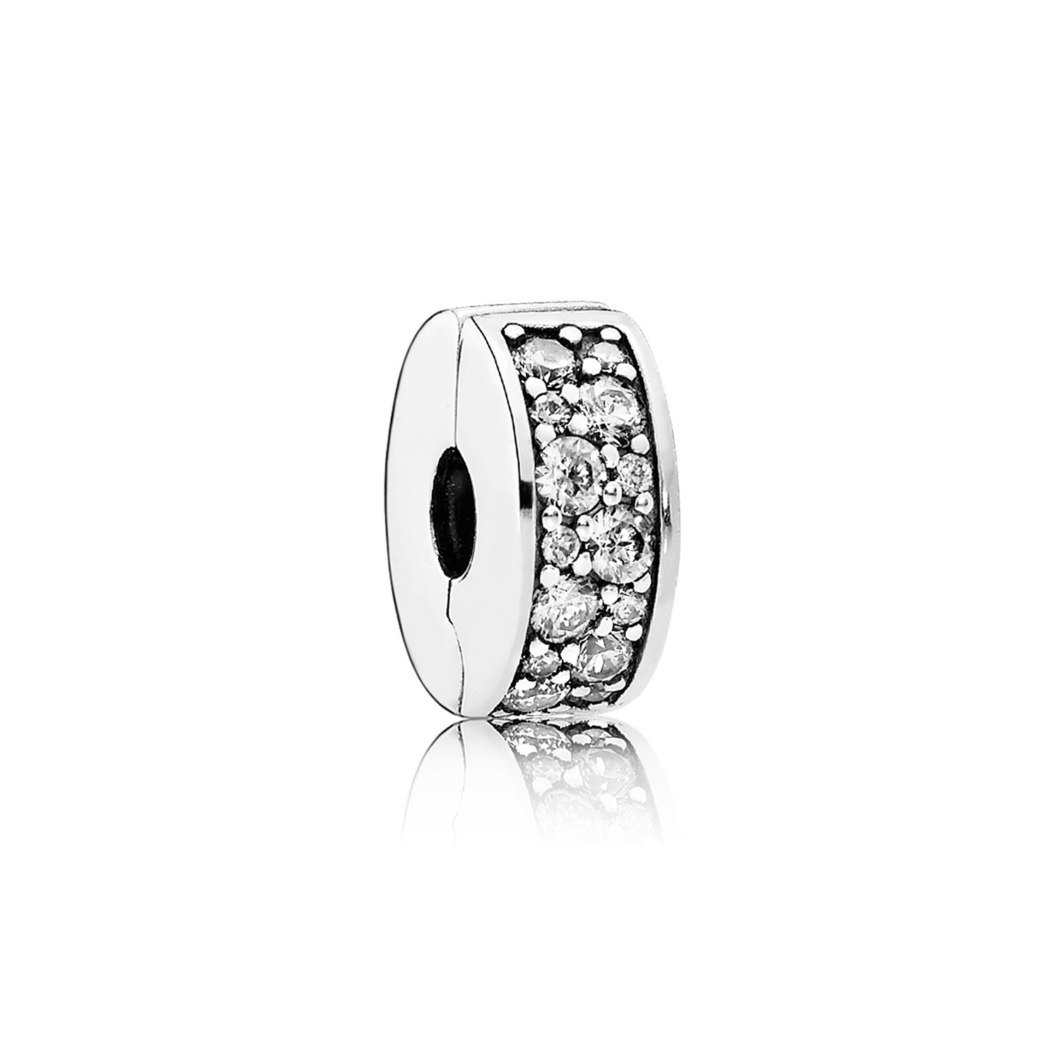 Pandora Clear Pavé Clip Charm