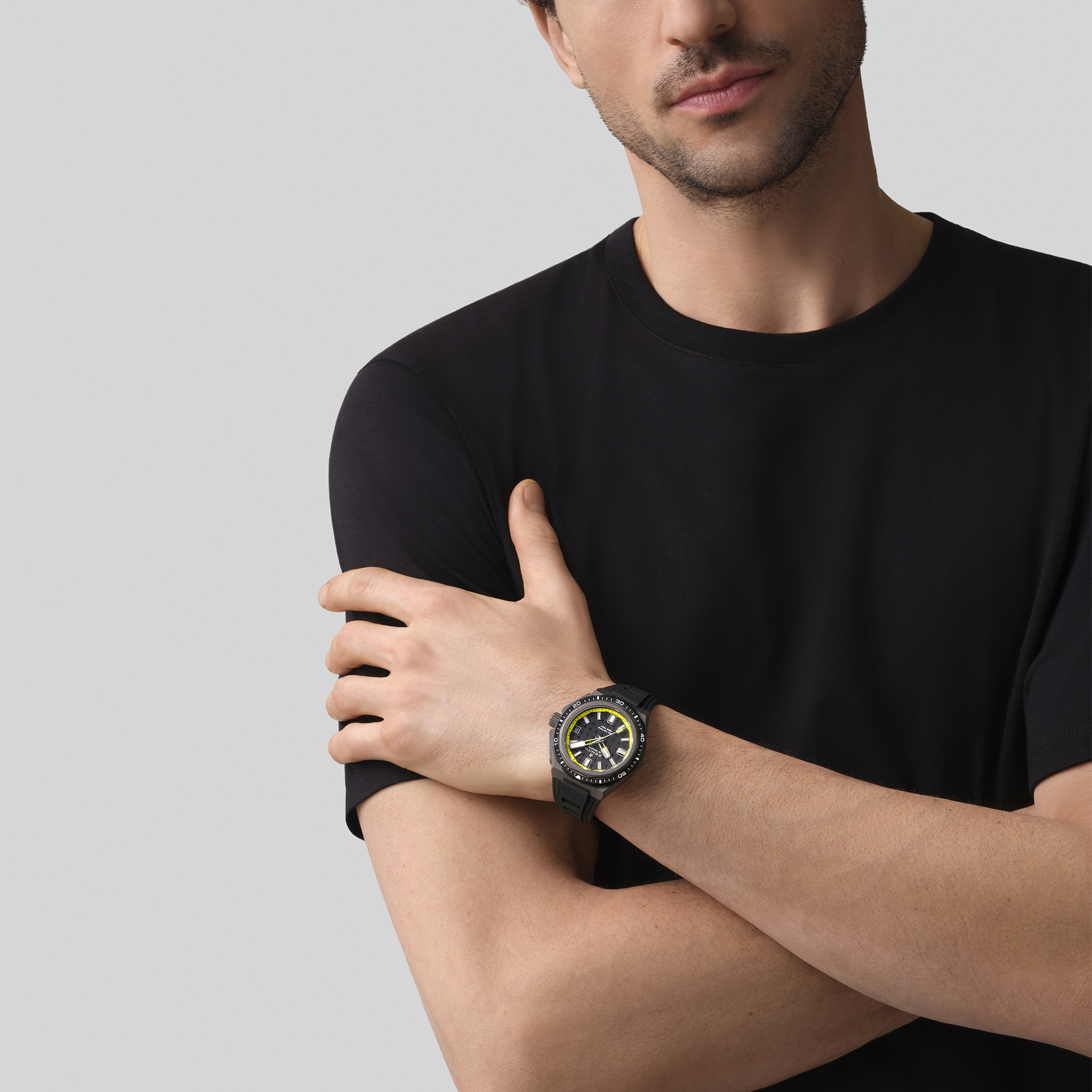 Zenith Defy Extreme Diver Black & Yellow Dial Watch, 42.5mm