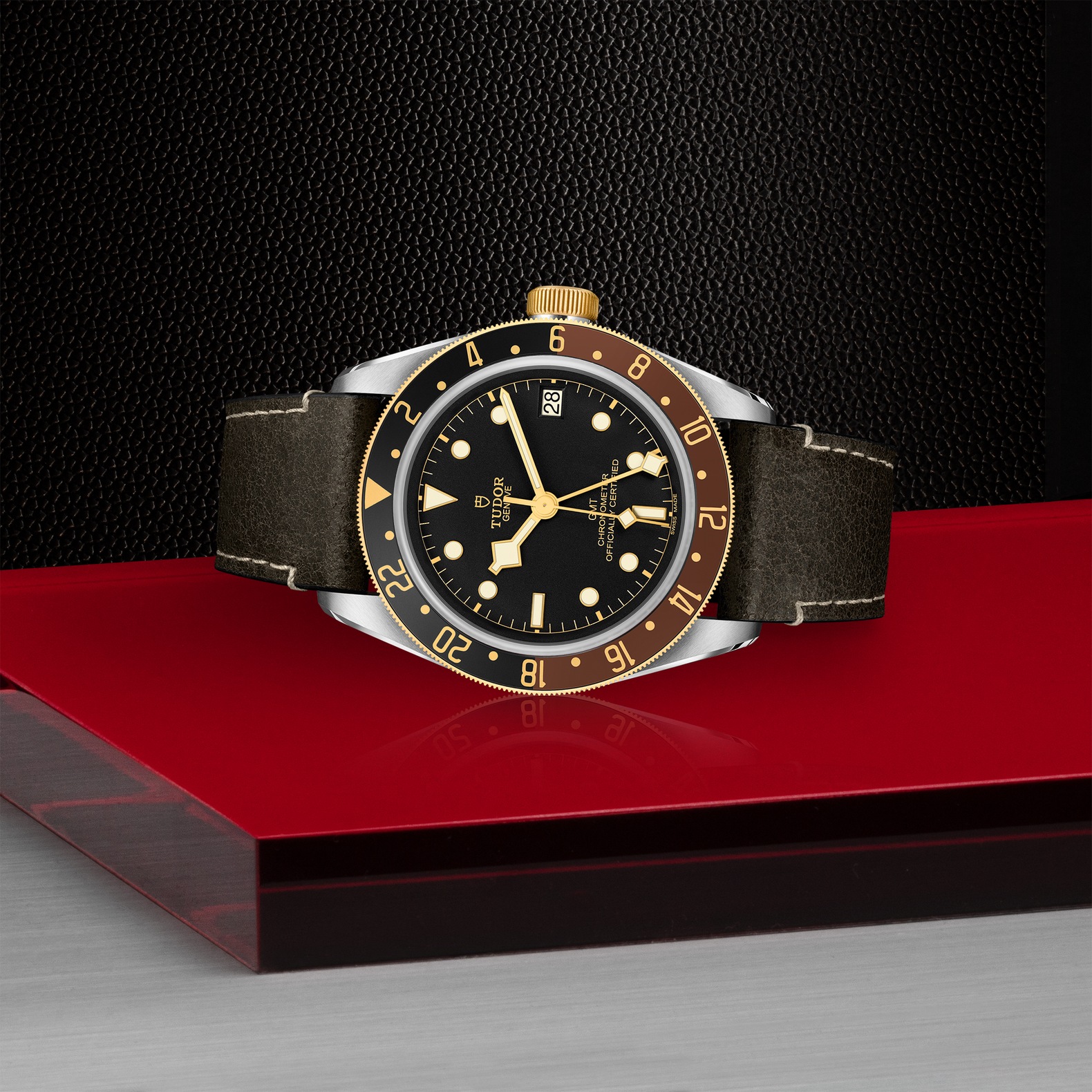 TUDOR Black Bay GMT S&G Black Dial Watch, 41mm