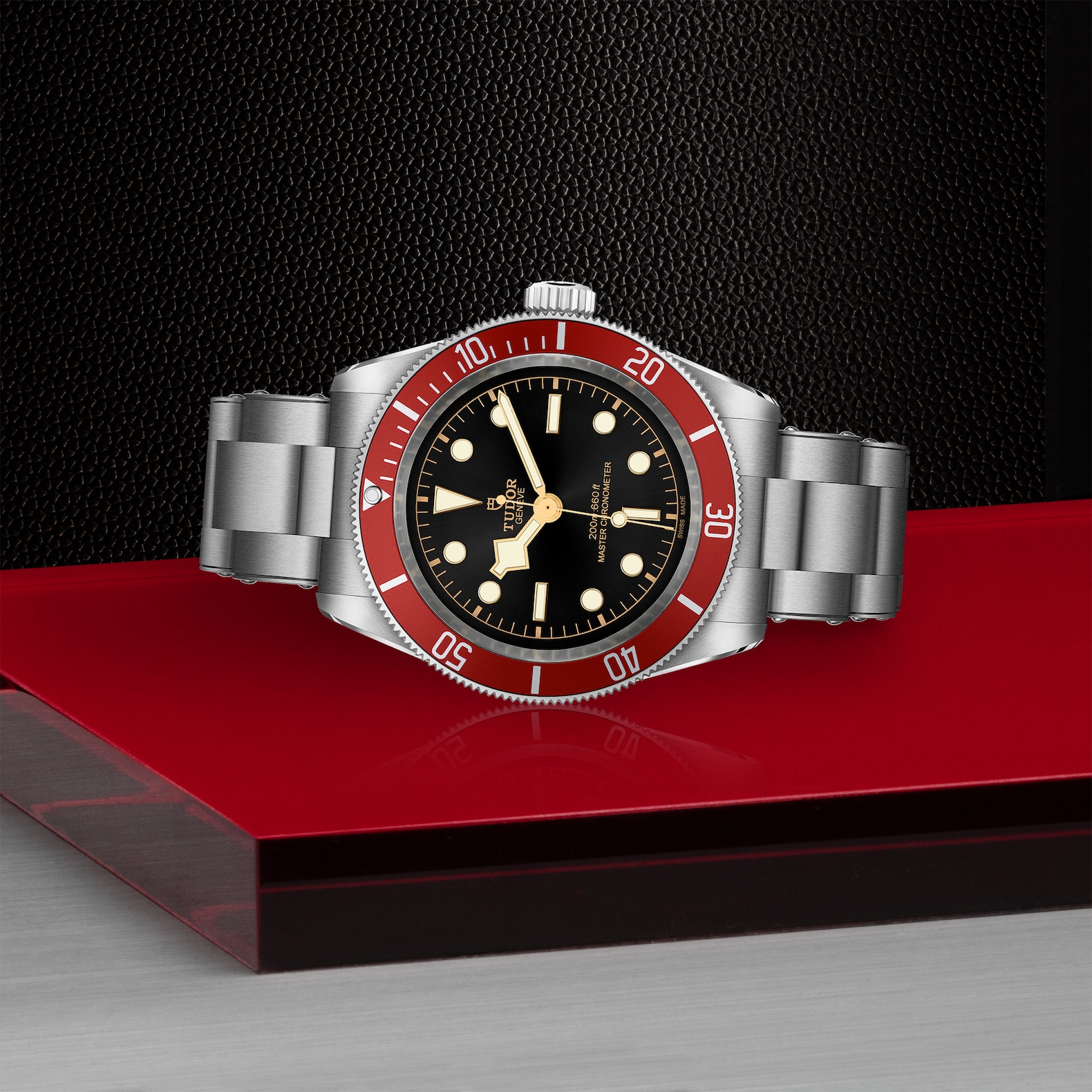 TUDOR Black Bay Black Dial Watch, 41mm