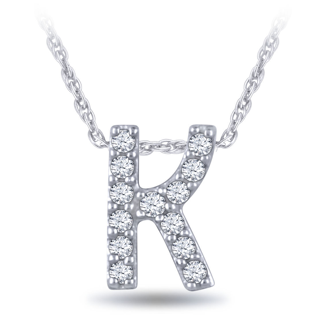 pendant letter k