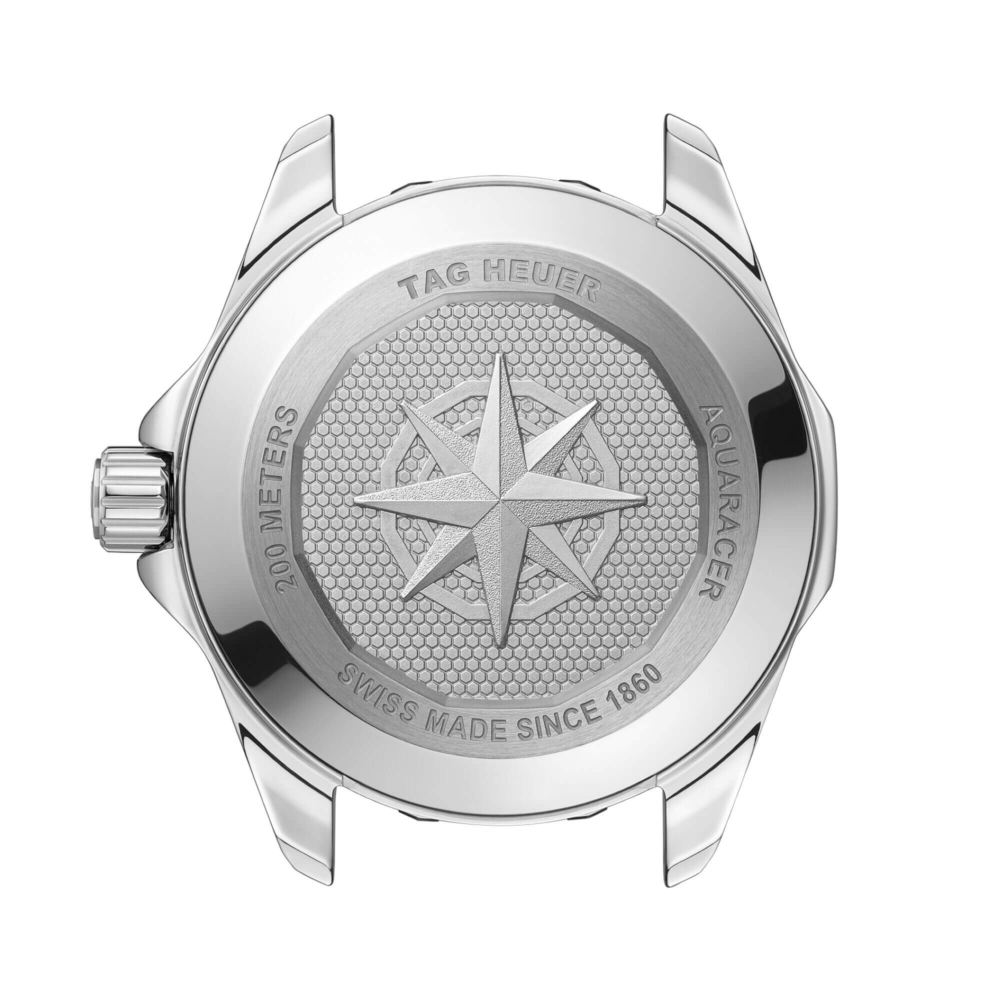 TAG Heuer Aquaracer Professional 200 Watch Red Dial Steel Bracelet, 40mm