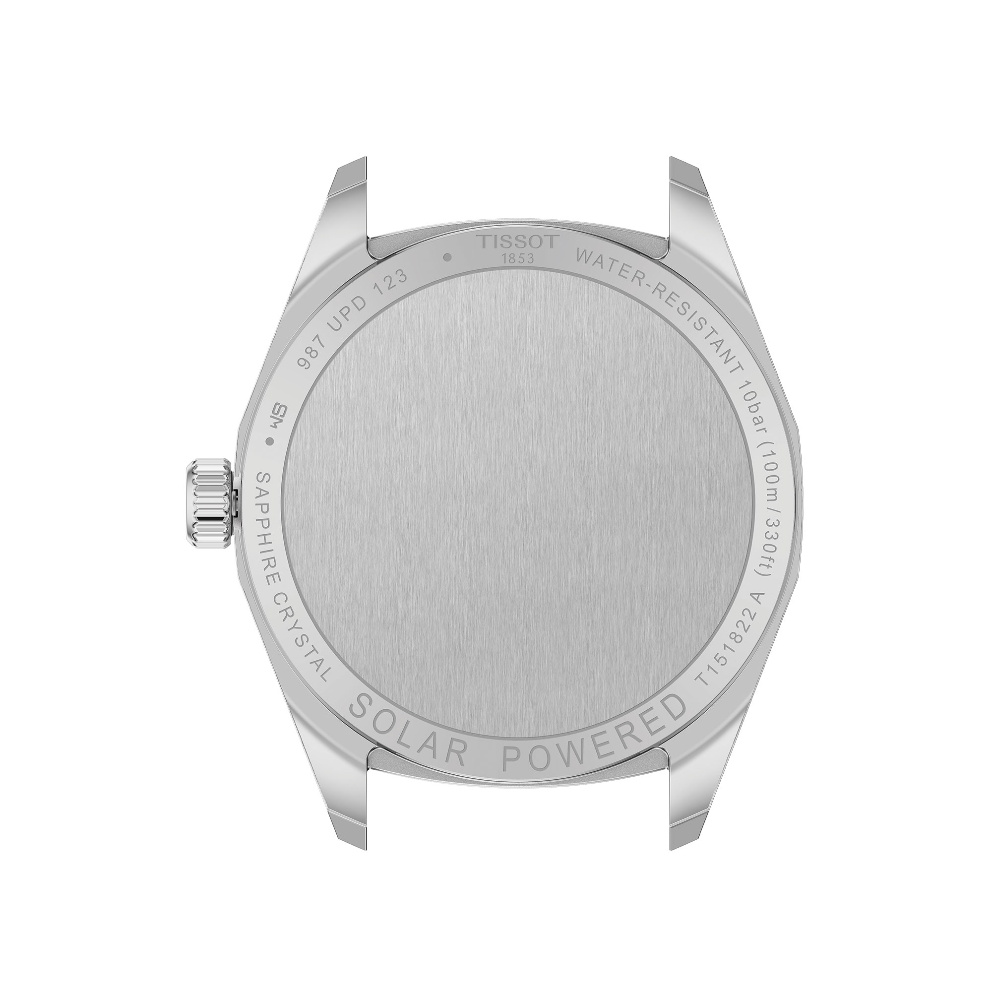 TISSOT PRC 100 Solar Silver Dial Watch, 34mm