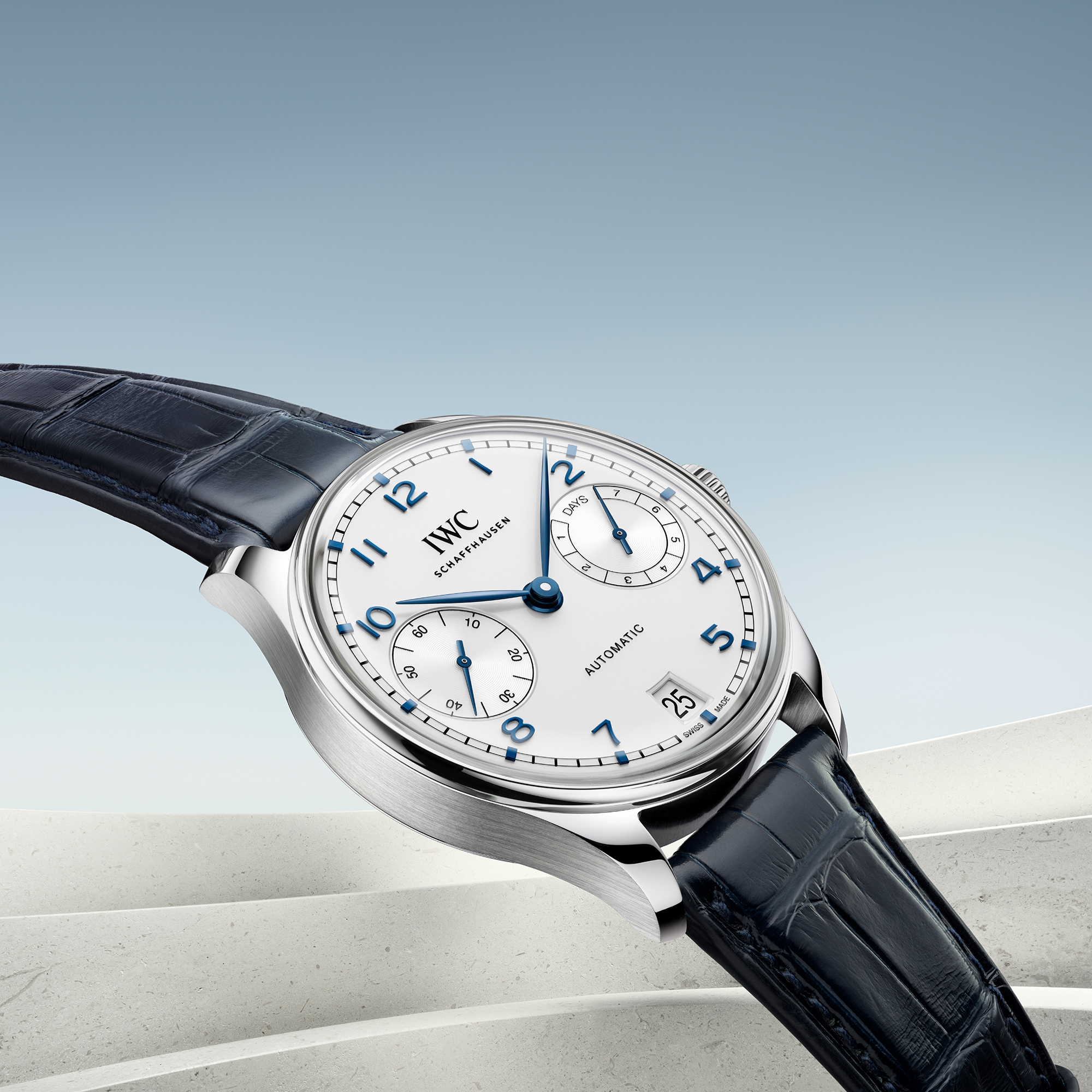 IWC Portugieser Automatic 42 Silver Dial Watch, 42.4mm