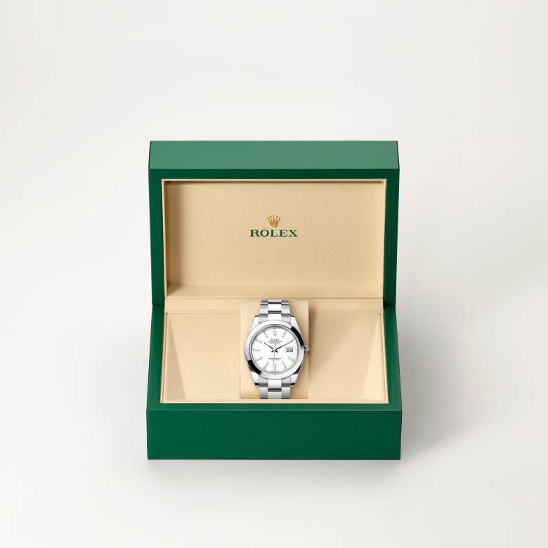 rolex datejust in oystersteel, m126300-0005 - in rolex box - ben bridge