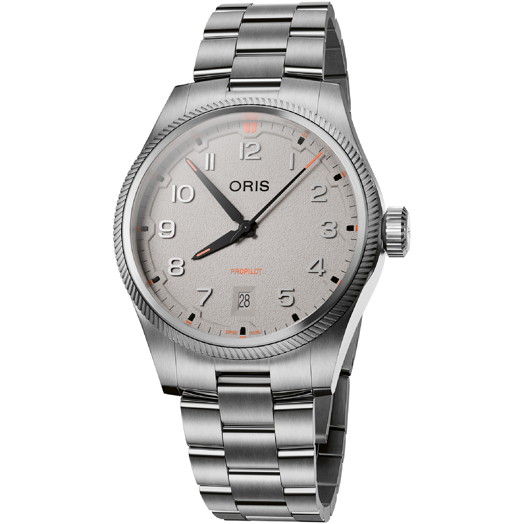 ORIS 手巻き時計 ホワイトダイヤル ビンテージパイロットウォッチ OH 