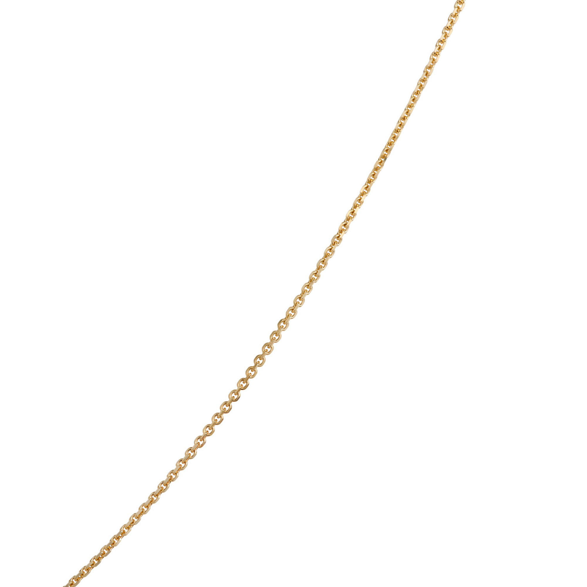 Triple Heart Diamond Necklace, 14K Yellow Gold
