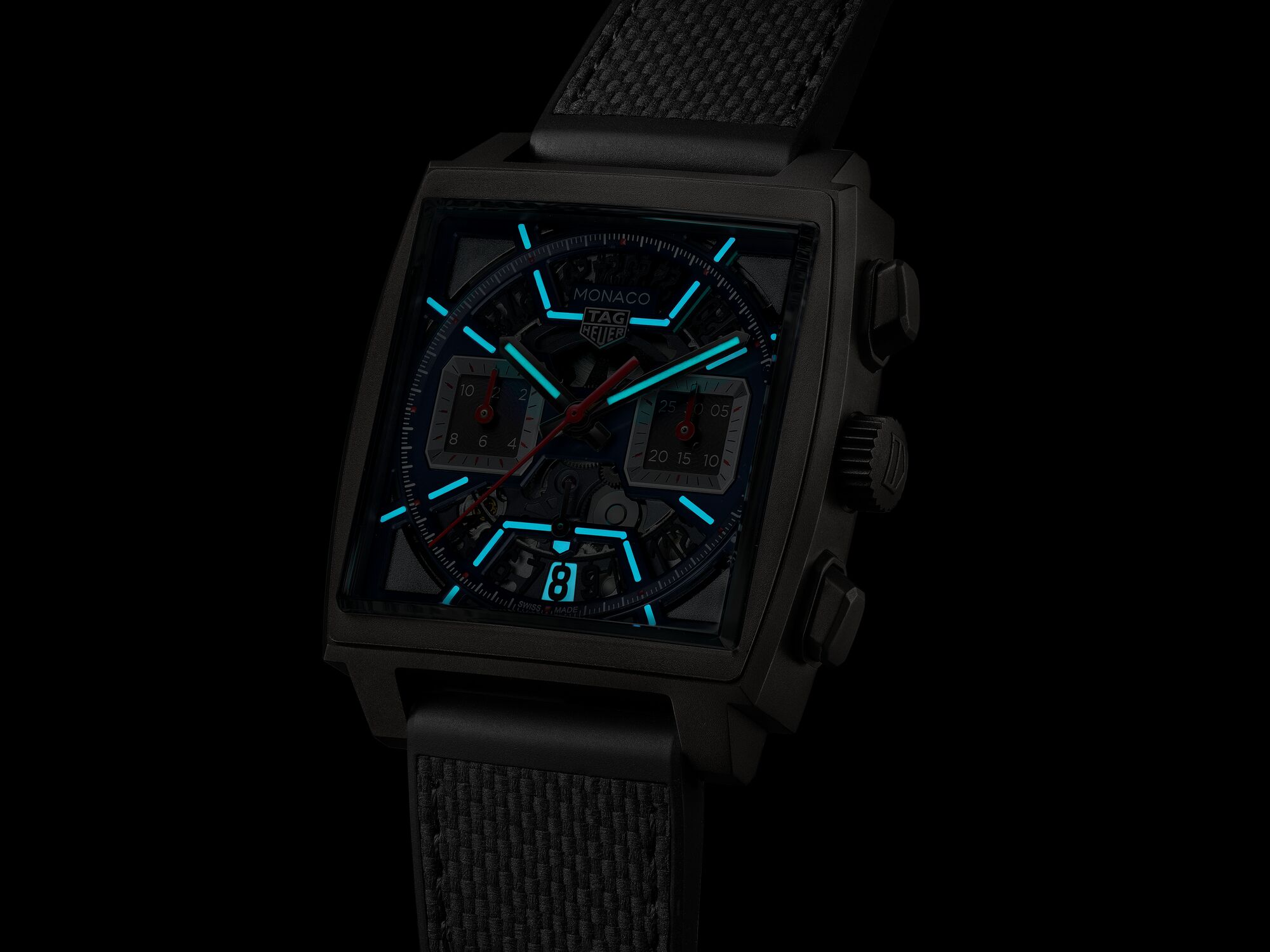 TAG Heuer Monaco Chronograph Black Dial, 39mm