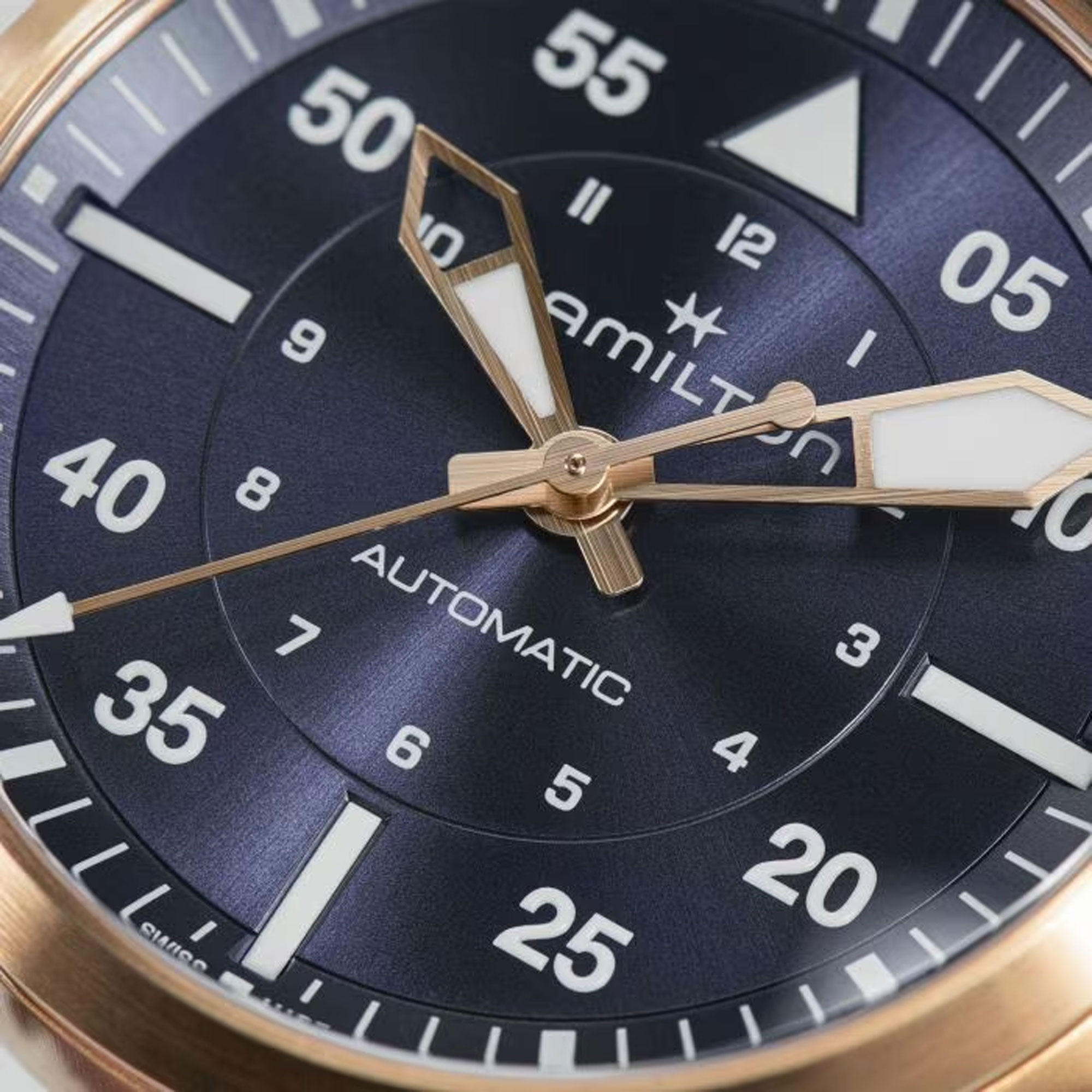 Hamilton Khaki Aviation Pilot Auto Blue Dial Watch, 36mm