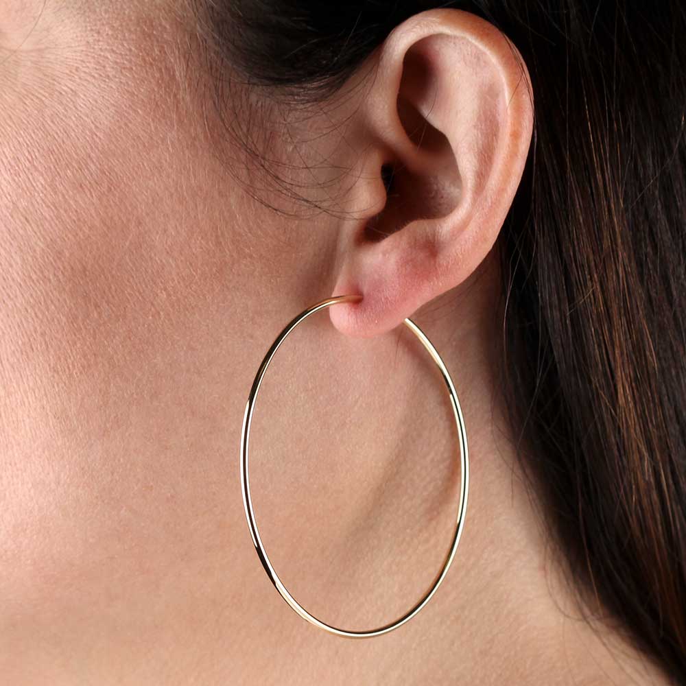 Endless Hoop Earrings 14K Ben Bridge Jeweler