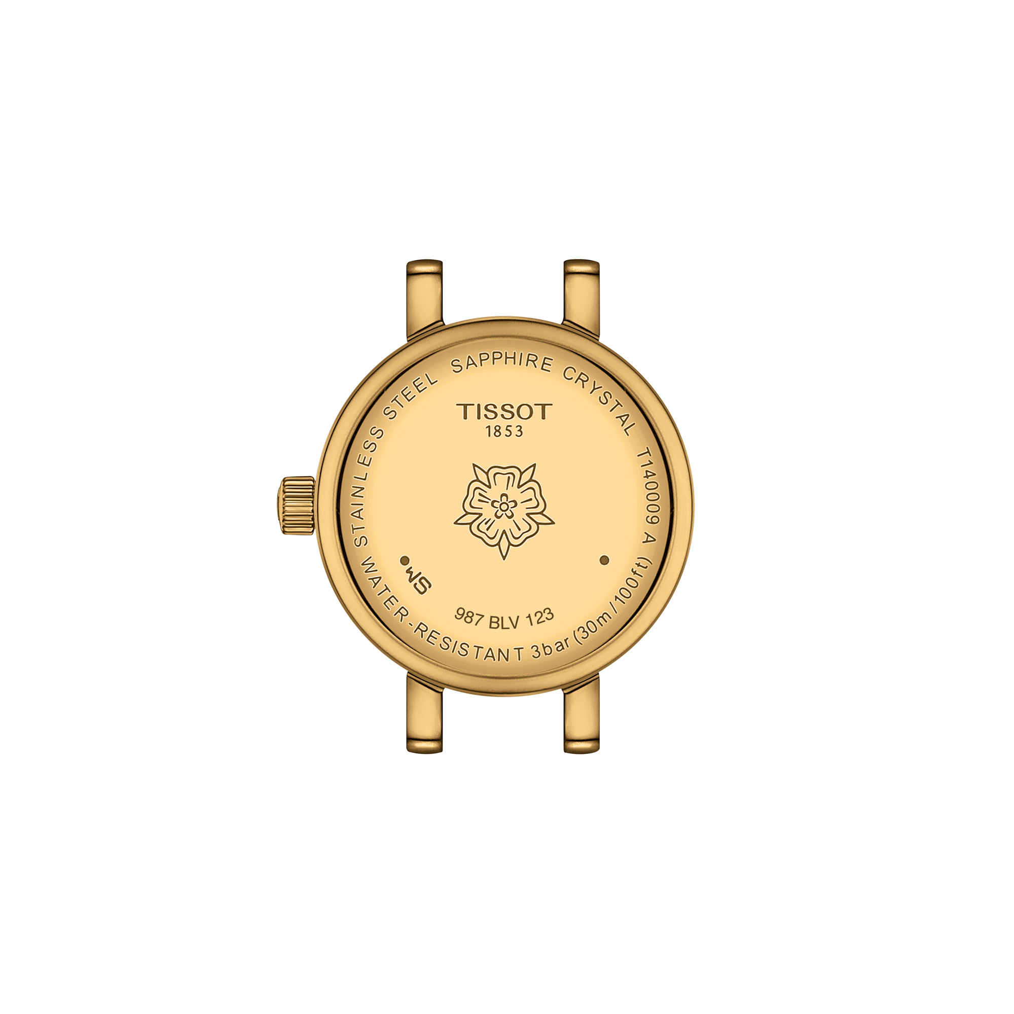 TISSOT Lovely Round Purple Dial Watch, 19.5mm