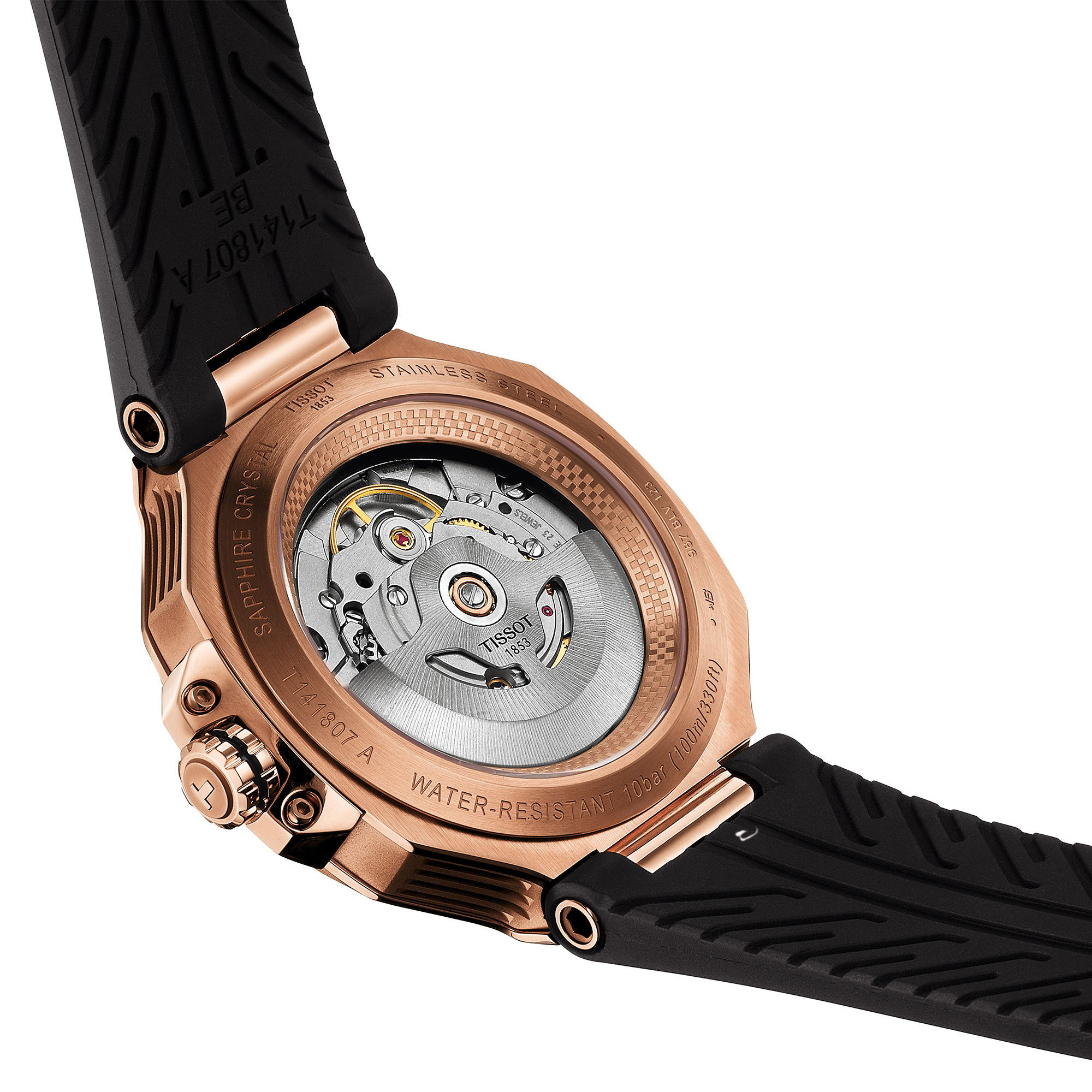 TISSOT T-Race Black Dial Watch, 41mm