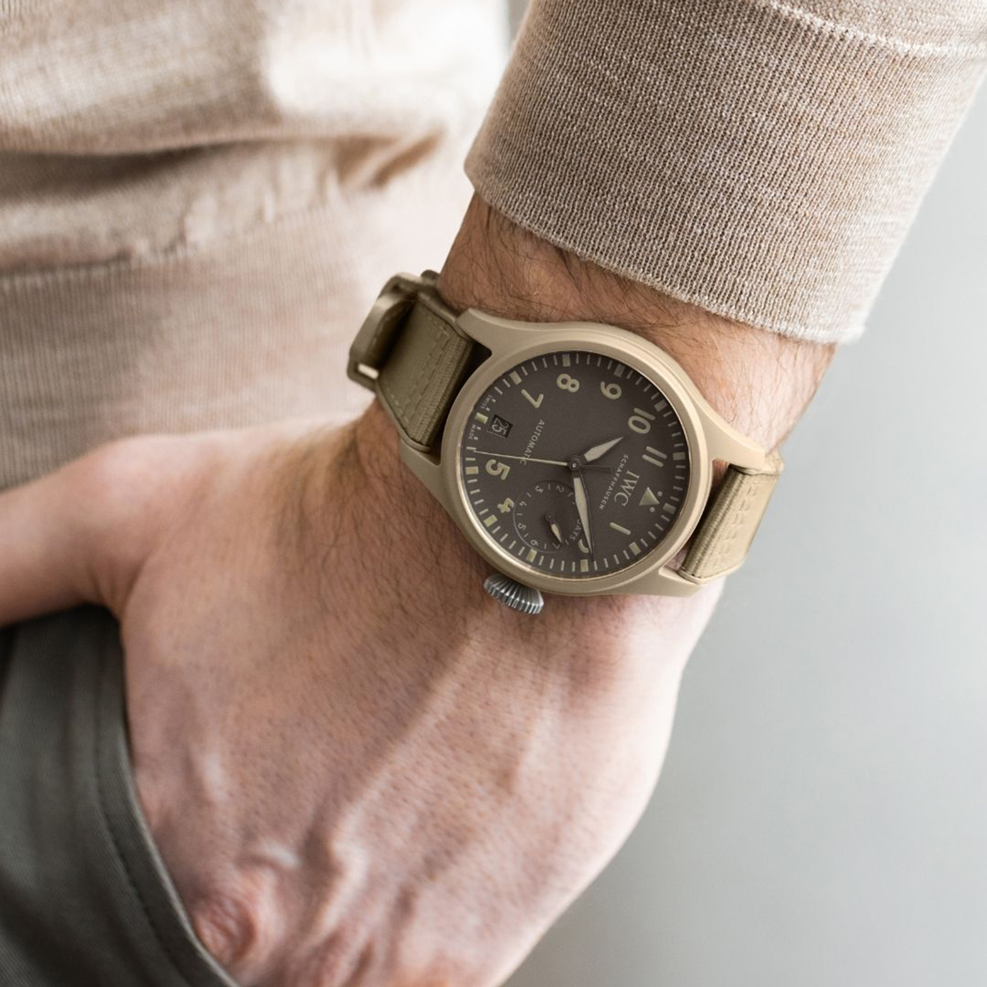 IWC Big Pilot&rsquo;s Watch TOP GUN Edition &ldquo;Mojave Desert&rdquo; Brown Dial Watch, 46mm