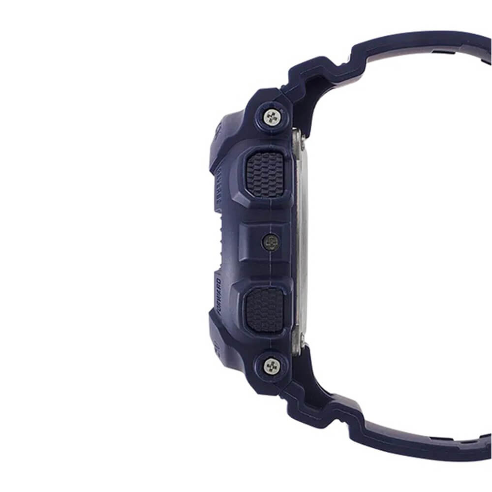 G-Shock S-Series Blue Strap Rose PVD Dial Watch, 44.7mm