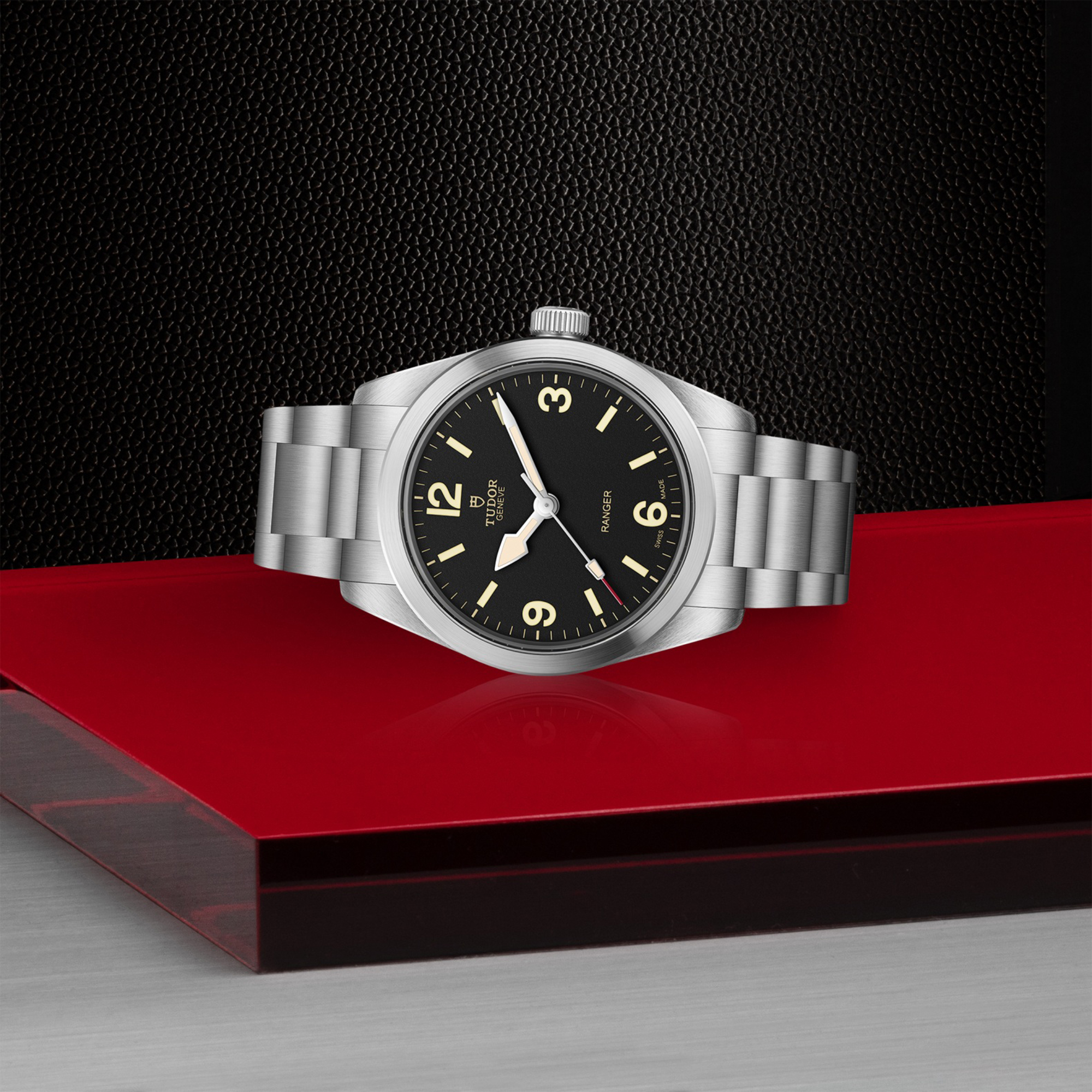 TUDOR Ranger Black Dial Watch, 36mm